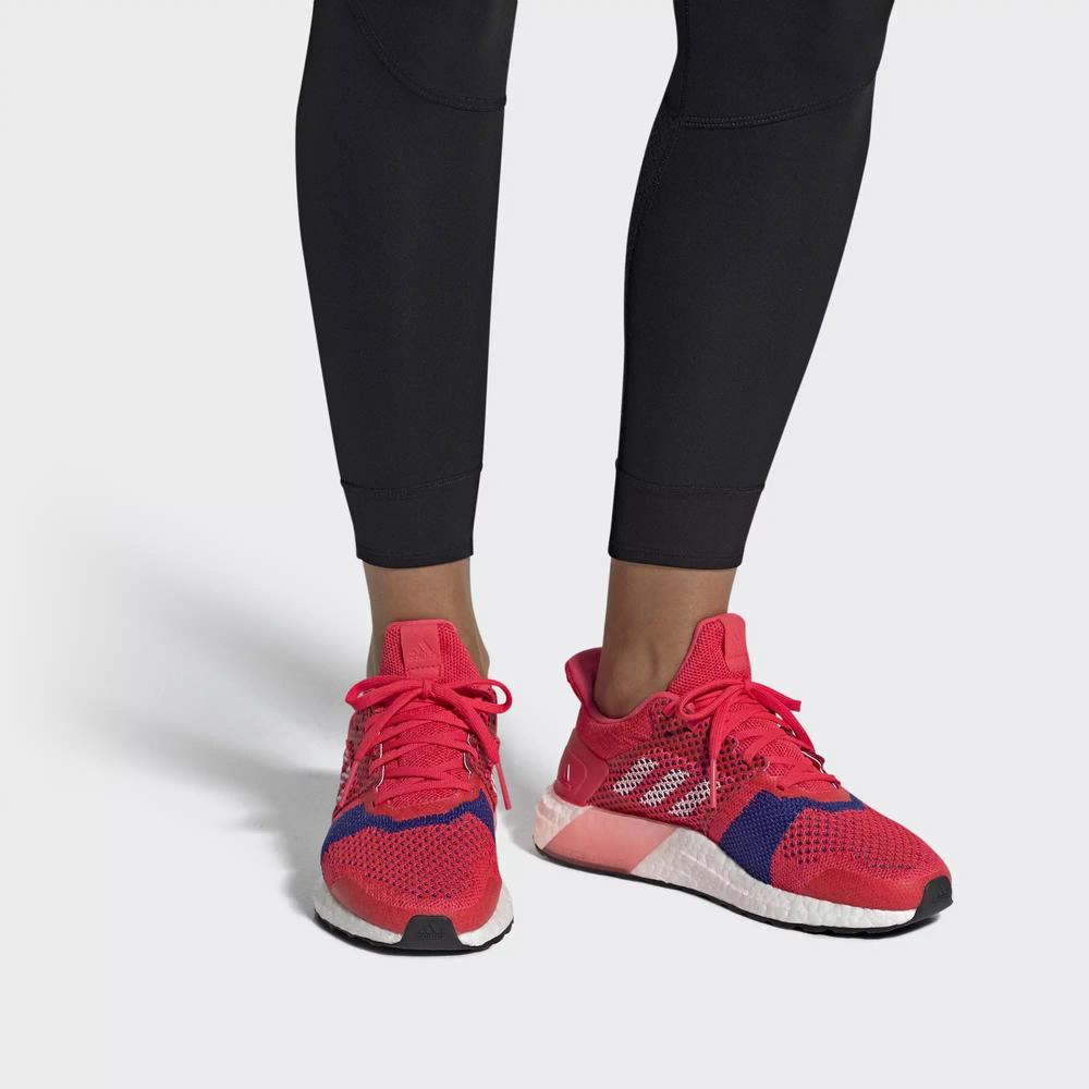 Adidas Ultraboost ST Tenis Para Correr Rojos Para Mujer (MX-67726)